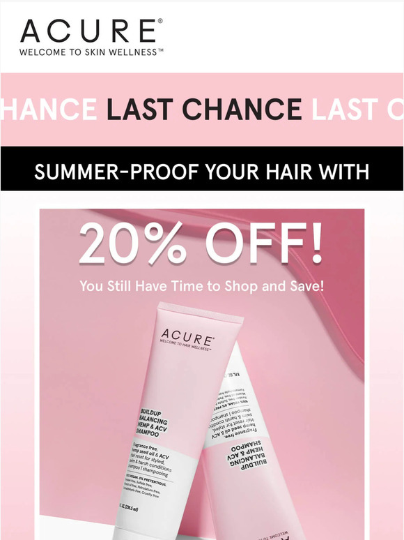 20% Savings on Hair Care ✨