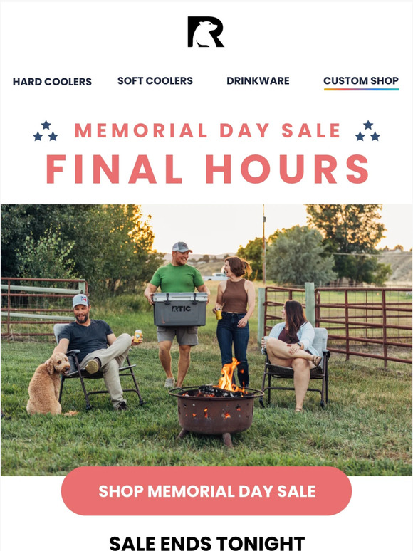 Final Hours: Sale Ends Tonight!