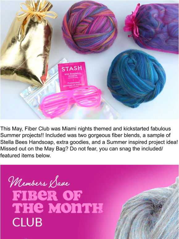 Featured in May Fiber Club 🐑