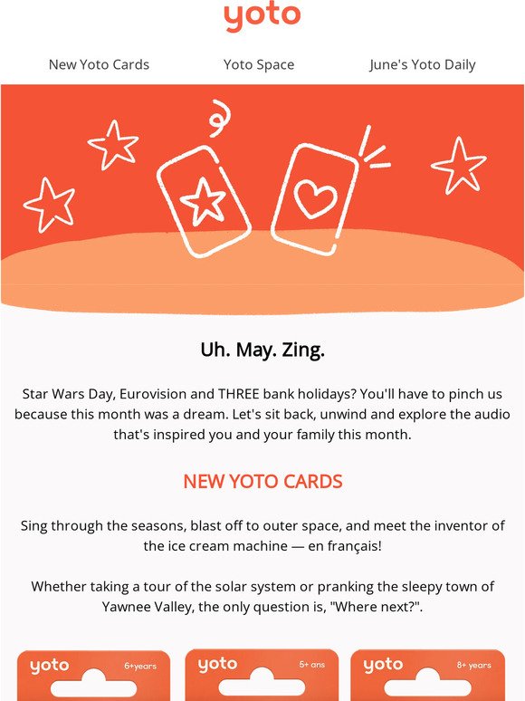 Yoto Player - Yoto The Solar System Cards