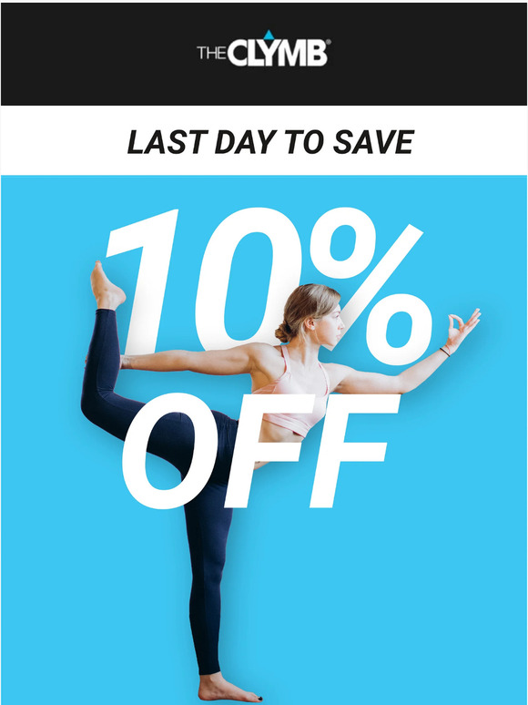 10% Off Ends Tonight