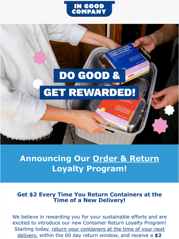 Announcing the Order & Return Loyalty Program! 📣