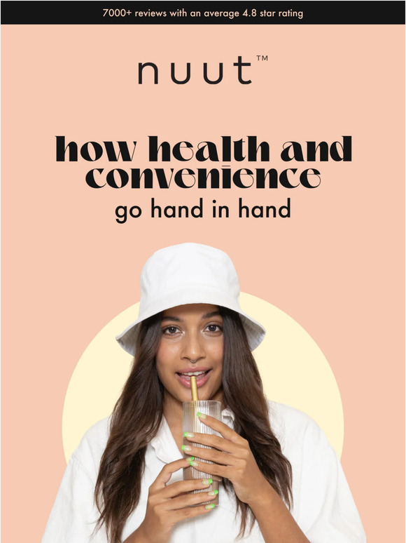 how health & convenience go hand in hand 💭🤩