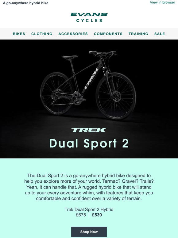 trek dual sport 2 evans cycles