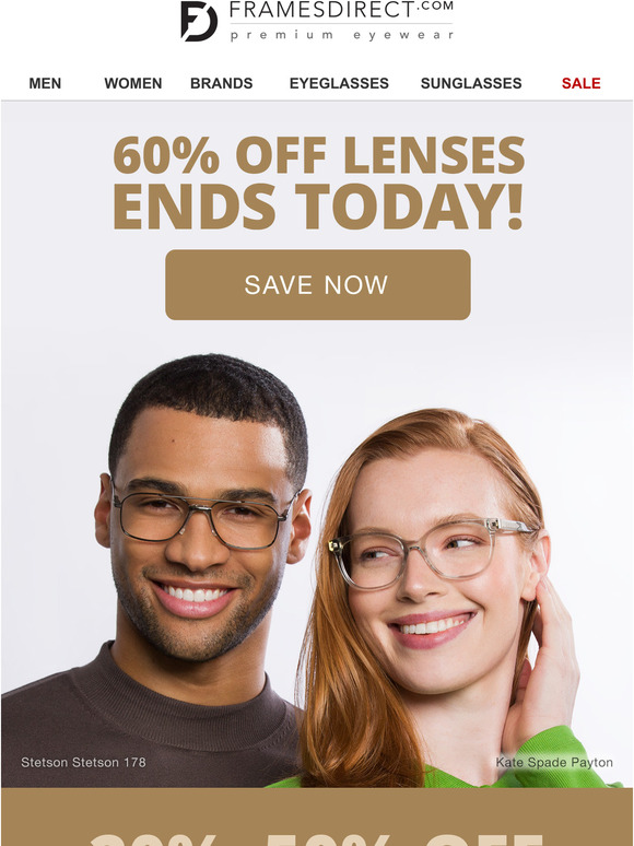 Ends Today: Lens Savings