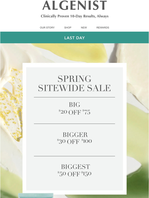 Last day! Sitewide Sale + Free Gift