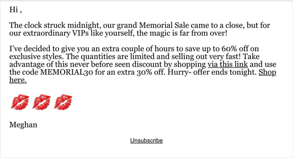 SALE EXTENDED for my VIPs only 🦄