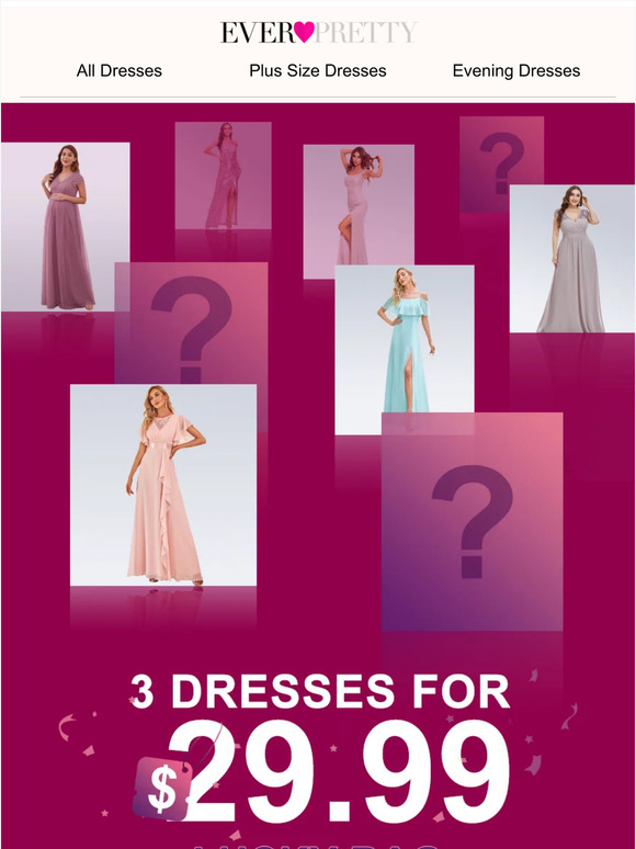🤩Summer Lucky Bag: 3 Dresses for $29.99🤩