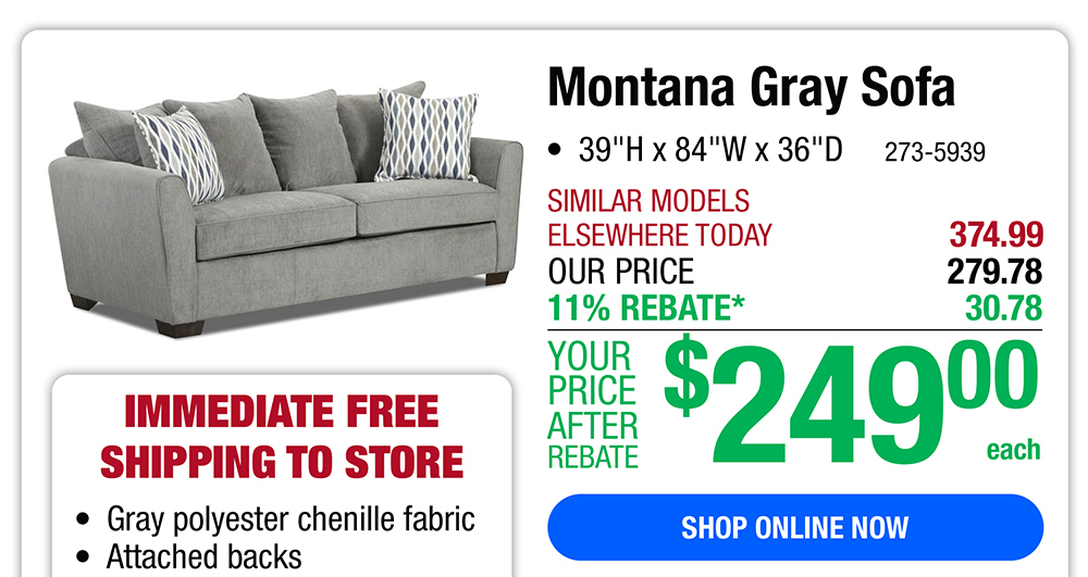 Menards Sectional Sofa ONLY 399! Milled
