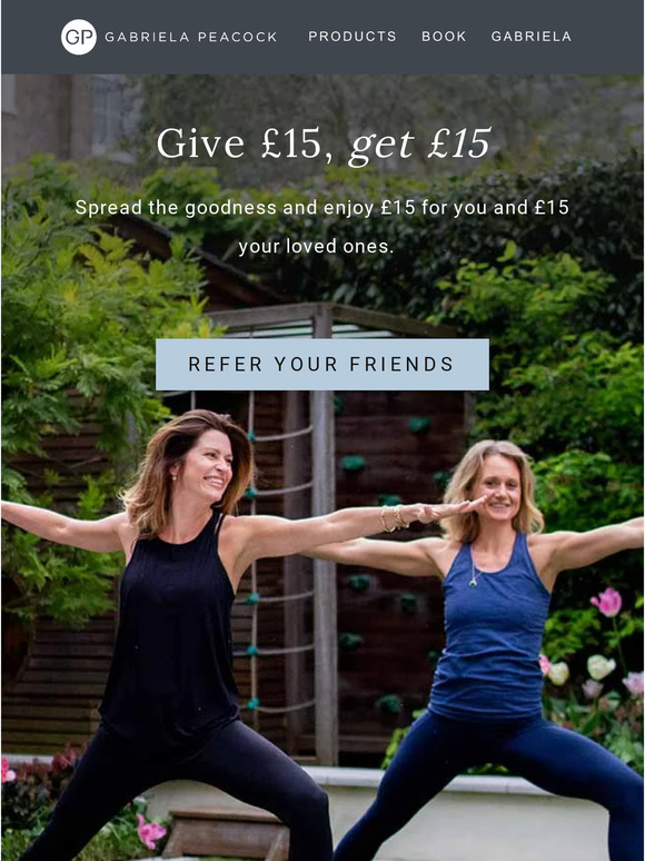 £15 for you, £15 for your friends