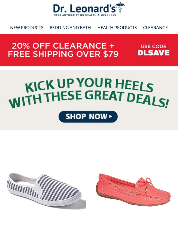 Dr leonards closeout store sale