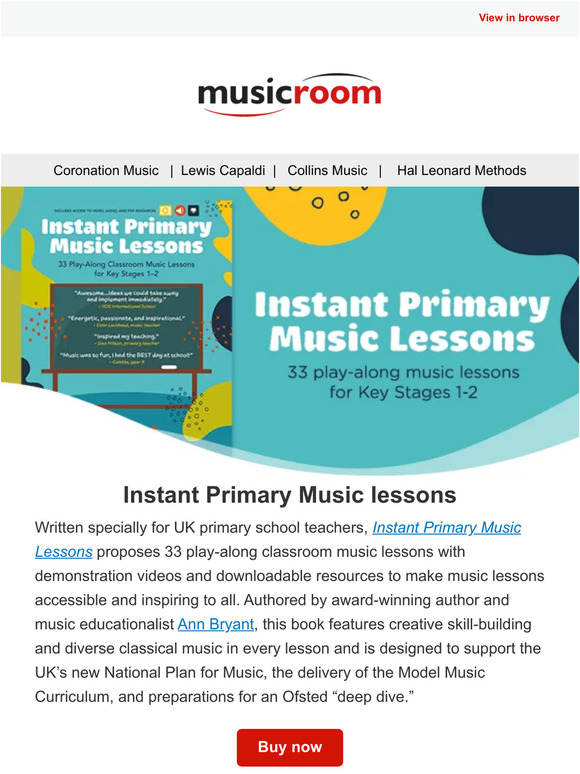 Instant Primary Music Lessons 🍎
