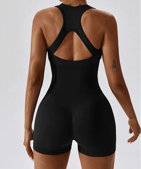 Ribbed Tommy Control Sleeveless Seamless Bodysuit