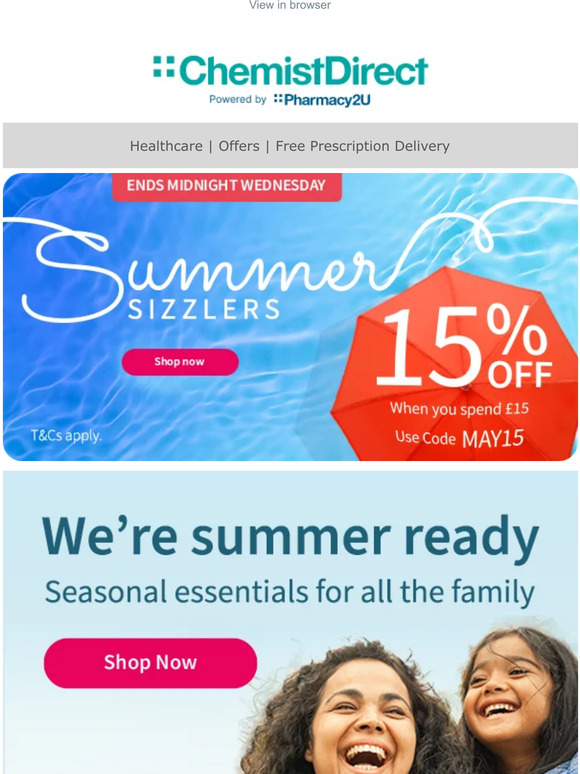 15% OFF | Ends tonight