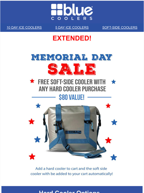 Did you hear? Sale has been extended!