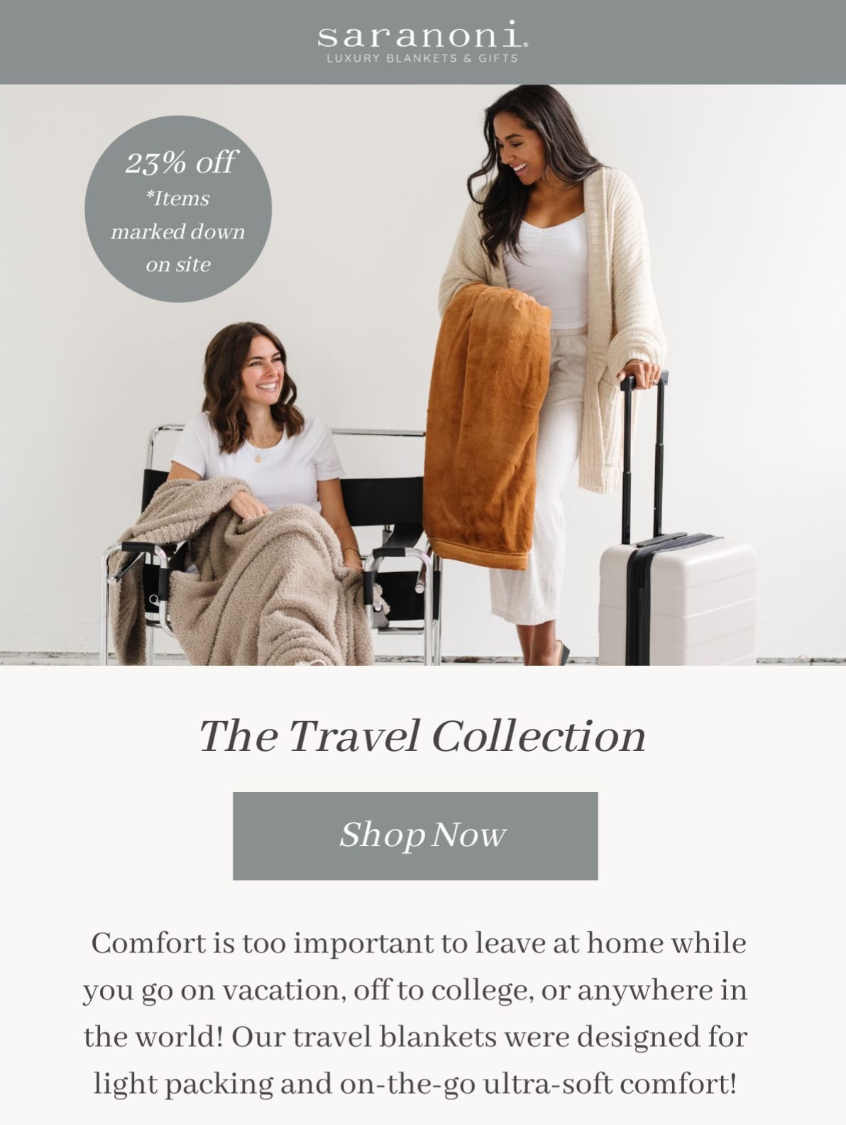 Saranoni Luxury Blankets: Your NEW MUST HAVE Travel Item! 🌍