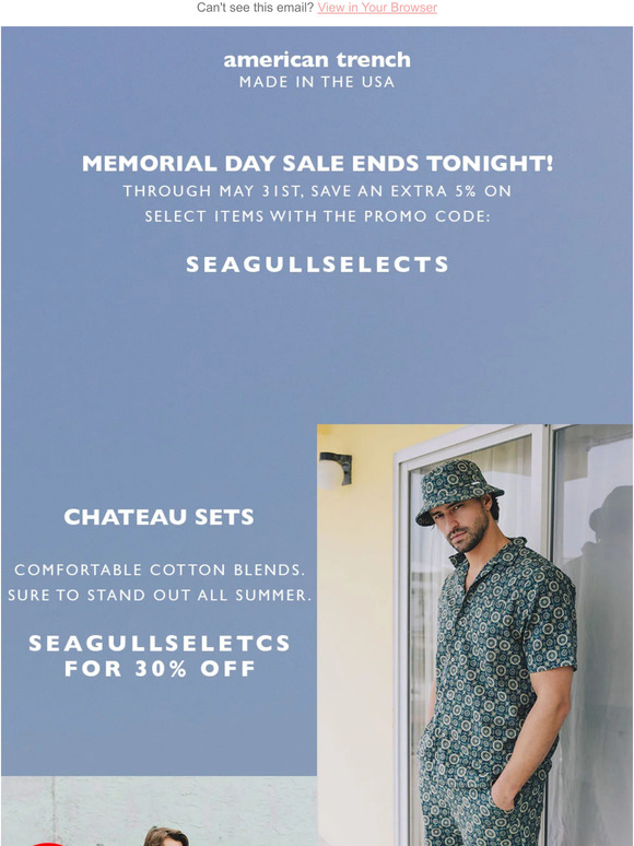 MDW Sale Ends Tonight! 🕛
