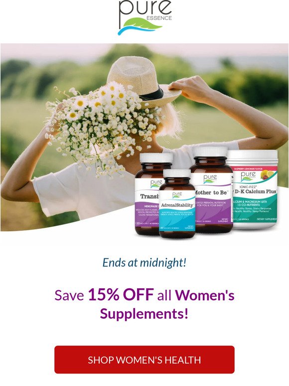 Time is running out on this Women’s Health Promo…