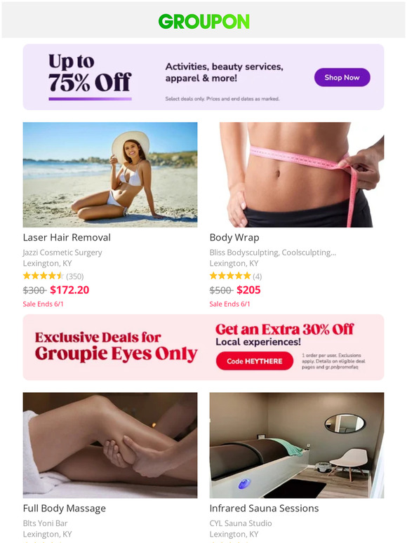 ⏳🔥 Limited Time Offer: Up to 75% Off on Beauty Services You Can't Resist! 💃💄