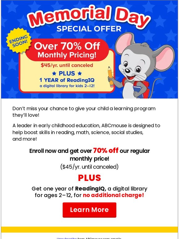 ABCmouse Black Friday Deal EXTENDED to 2024 - Over 70% Off! + FREE