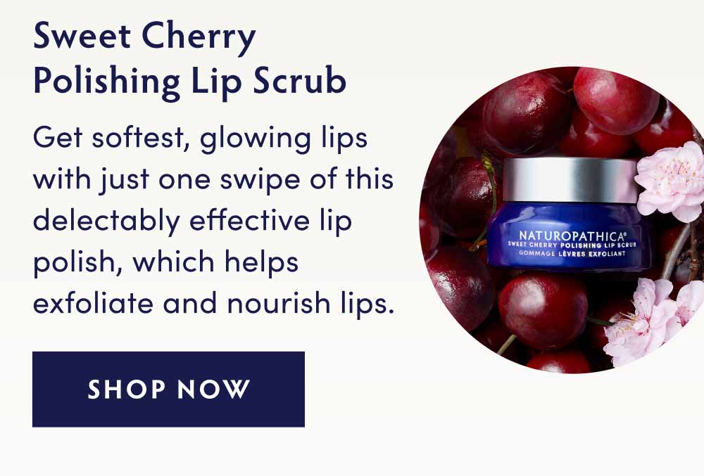 SWEET CHERRY POLISHING LIP SCRUB - Get the softest, healthiest-looking lips with just one swipe of this delectably effective lip polish, which helps exfoliate and nourish lips.