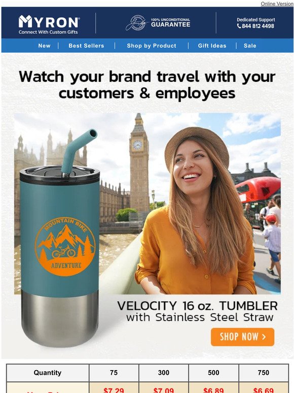Watch Your Brand Travel with Customers and Employees