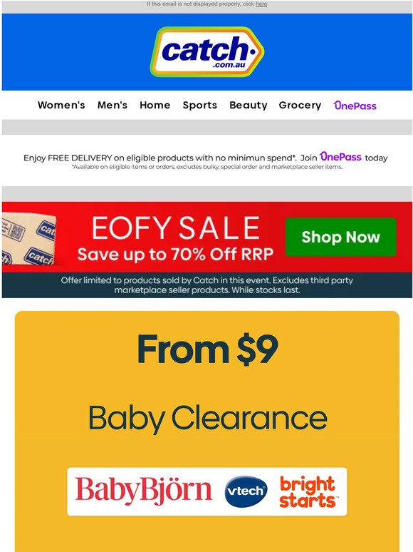 👶 BABY Clearance: VTech, BabyBjörn & more from $9