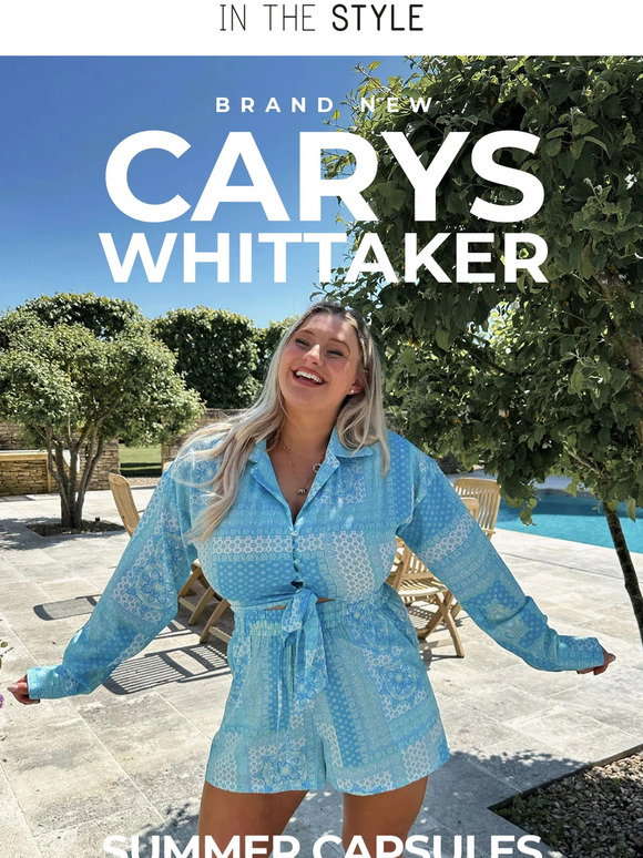 In The Style: Brand New Carys Whittaker 💙 Milled