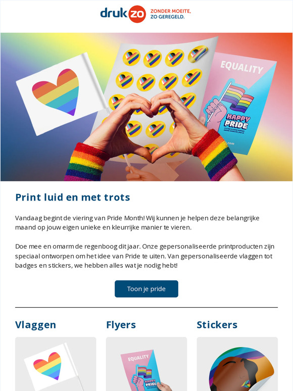 Creëer een gewaagde campagne deze Pride maand 🏳️‍🌈