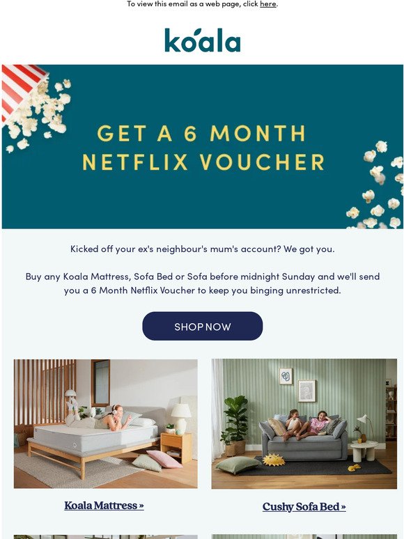🍿 Let us pay for your Netflix