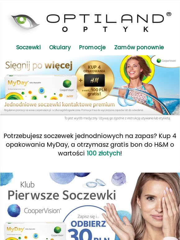 Dwie promocje od CooperVision!🤩