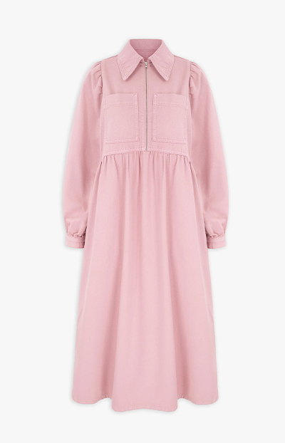 GABRIELLA DENIM MIDI DRESS