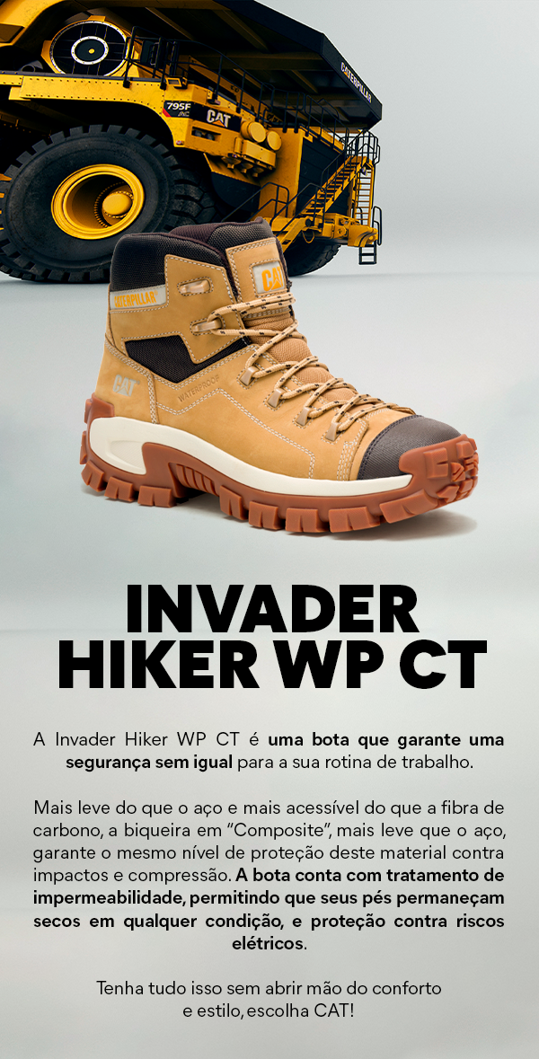 Bota Caterpillar Invader Hiker WP