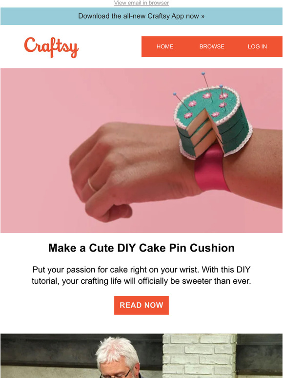 Make a Cute DIY Cake Pin Cushion