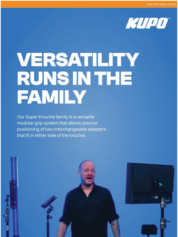 Meet the Super Knuckle Family: A versatile, modular grip system.