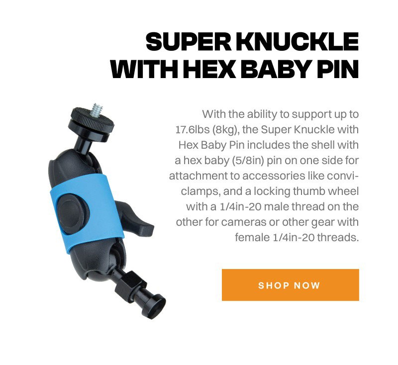 Super Knuckle with Hex Baby Pin