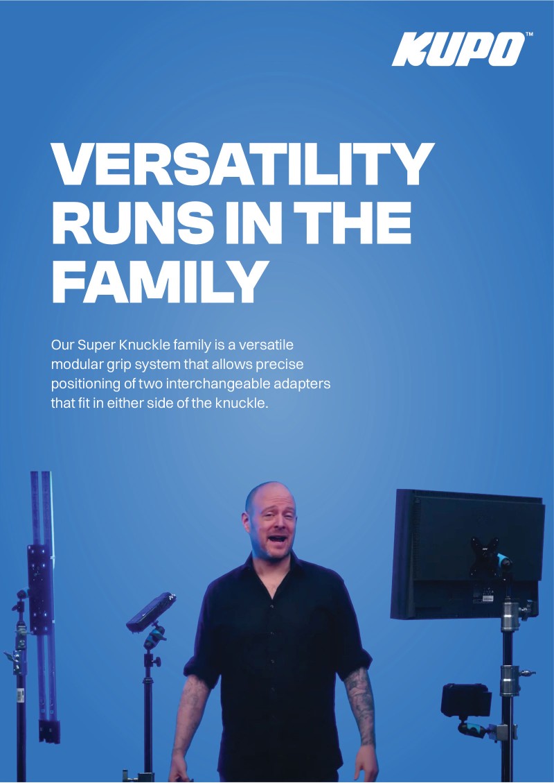 Versatility Runs in the Family: The Super Knuckle Family Modular Grip System