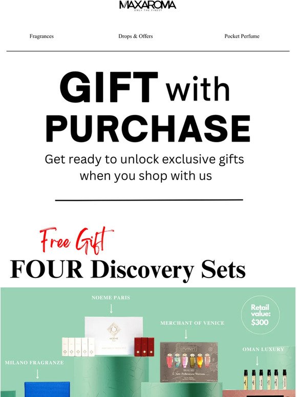 Unlock Your Exclusive Gifts  🎉 🎉