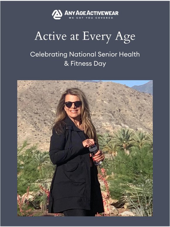 Any Age Activewear - Where Age is Celebrated