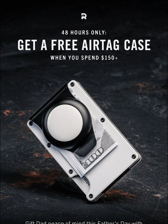 Get a FREE AirTag Case