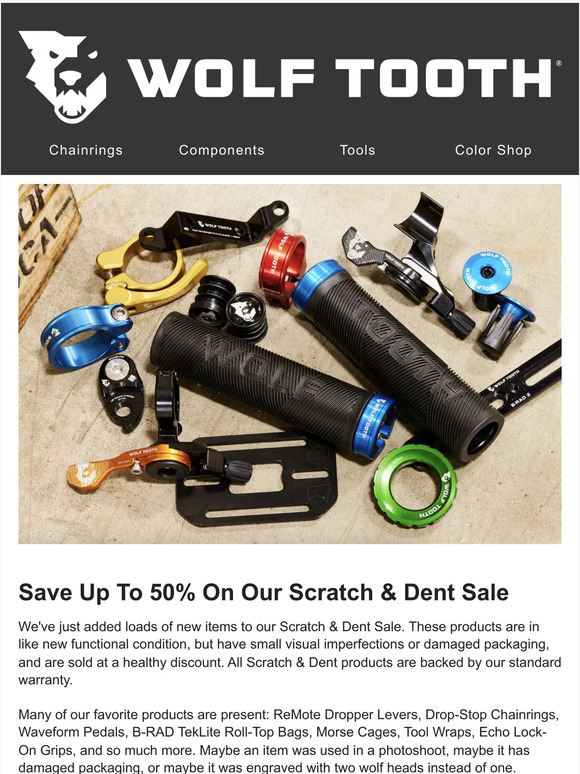 Save Up To 50% On Our Scratch & Dent Sale