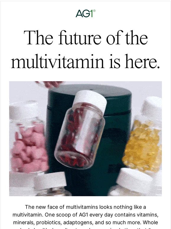 You deserve more than just a multivitamin