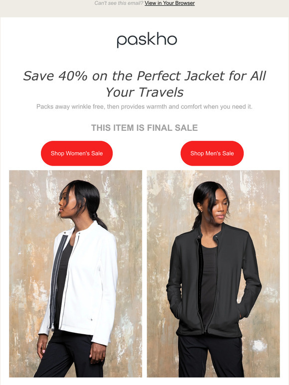 Save Big on the Perfect Travel Jacket
