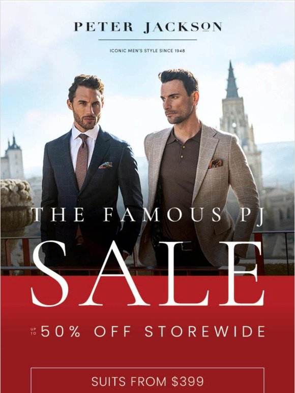 The Famous PJ Sale! Up to 50% off Storewide