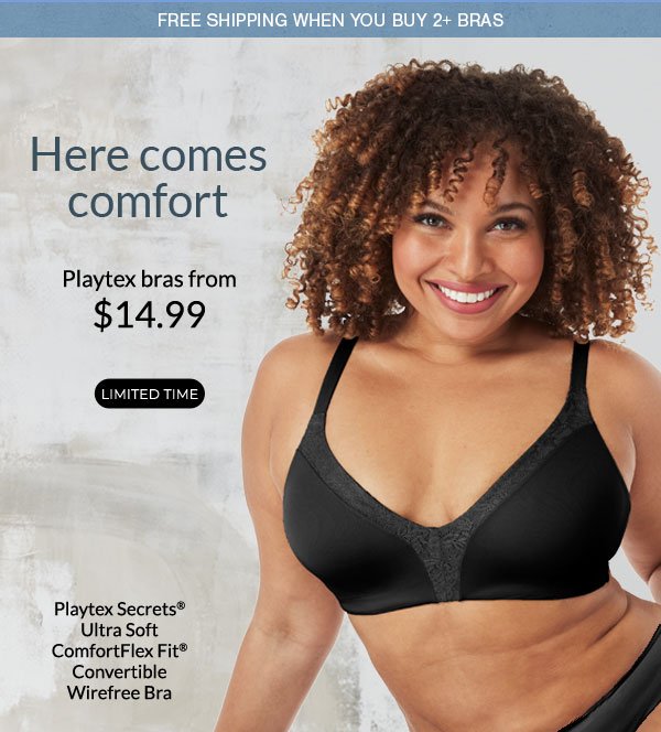Hanes: Fave Minimizer from $14.99!