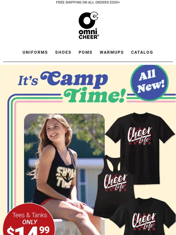 Omni Cheer Camp Favorites at Value Pricing Milled