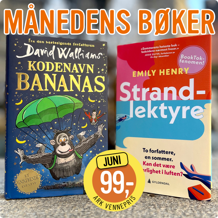 Månedens bøker "Strandlektyre" og "Kodenavnbananas"