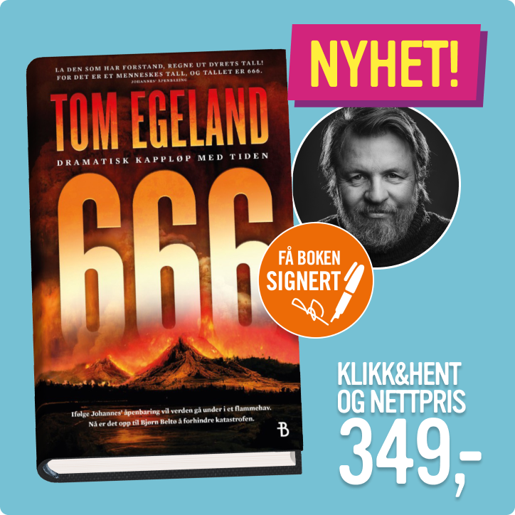 666 av Tom Egeland nettpris 349 kr