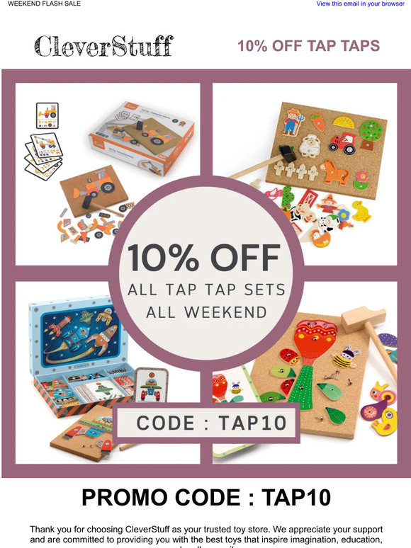 Tap Tap Sale 🚨