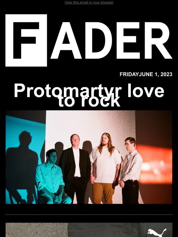 Protomartyr love to rock